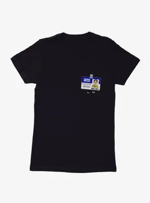 The Office Dwight Badge Womens T-Shirt