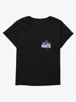 The Office Dwight Badge Womens T-Shirt Plus