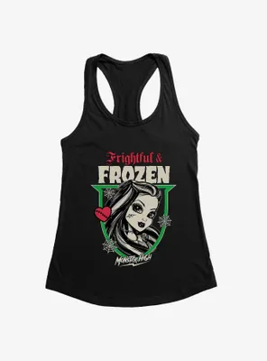 Monster High Frankie Stein Frightful And Frozen Womens Tank Top