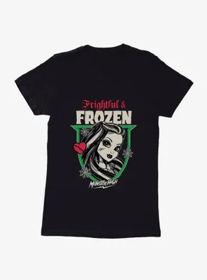 Monster High Frankie Stein Frightful And Frozen Womens T-Shirt