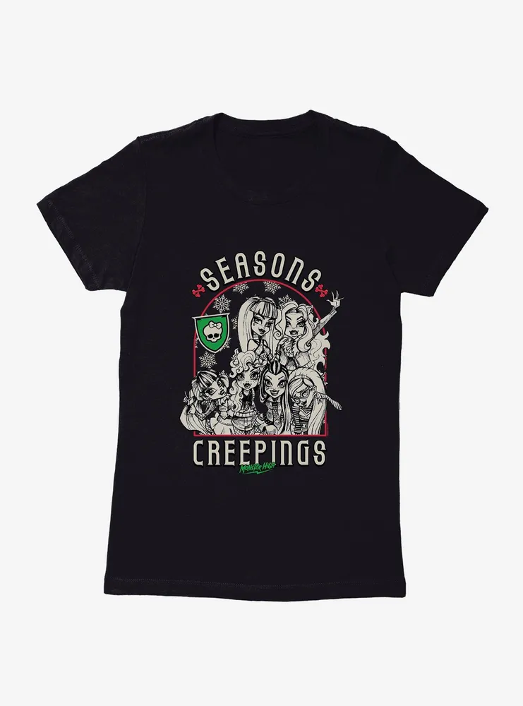 Monster High Seasons Creepings Womens T-Shirt