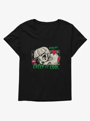 Monster High Draculaura Creep It Cool Womens T-Shirt Plus