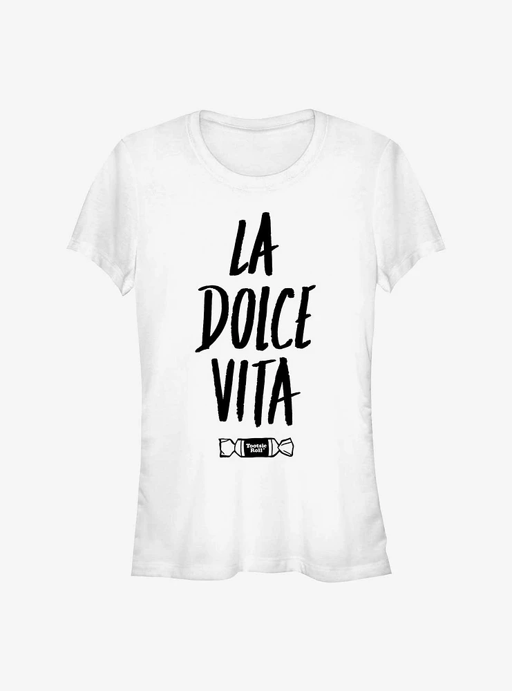 Tootsie Roll La Dolce Vita The Sweet Life Spanish Girls T-Shirt