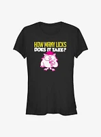 Tootsie Roll Mr. Owl How Many Licks Girls T-Shirt