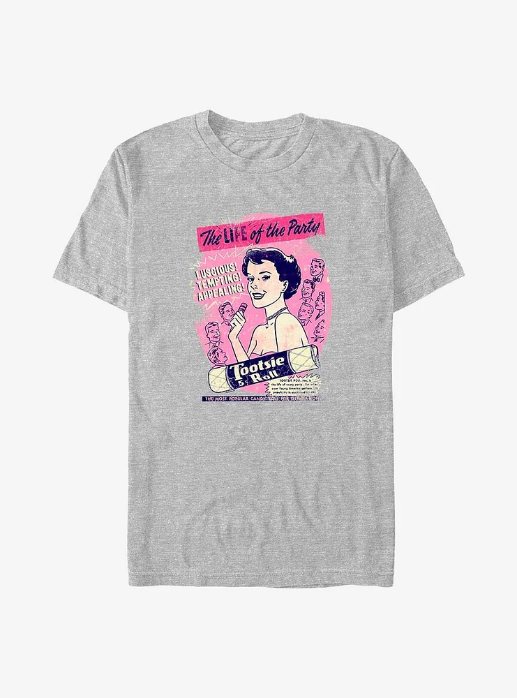 Tootsie Roll Life of the Party Vintage Ad T-Shirt