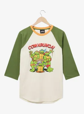 Teenage Mutant Ninja Turtles Cowabunga Group Portrait Raglan T-Shirt - BoxLunch Exclusive