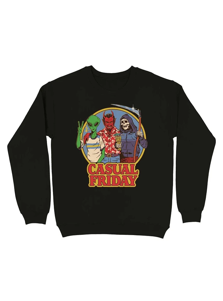 Casual Friday Sweatshirt By Steven Rhodes