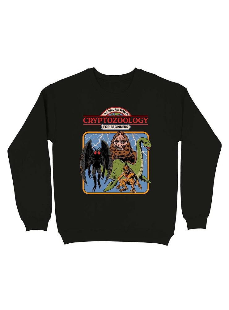 Cryptozoology For Beginners Sweatshirt By Steven Rhodes