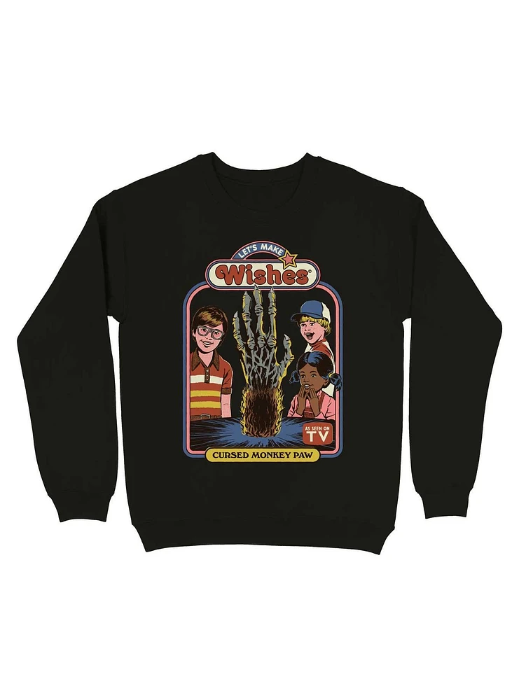 Let's Make Wishes Sweatshirt By Steven Rhodes