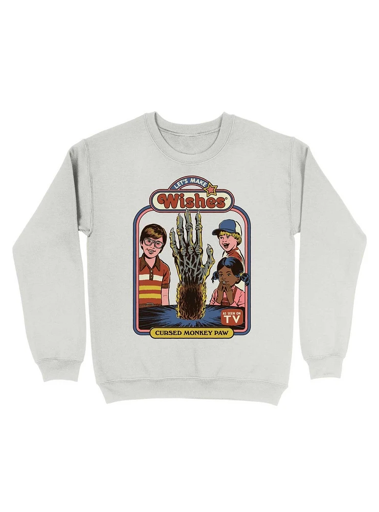 Let's Make Wishes Sweatshirt By Steven Rhodes