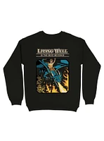 Living Well Sweatshirt By Steven Rhodes