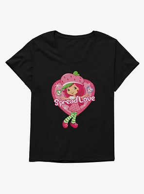 Strawberry Shortcake Spread Love Girls T-Shirt Plus