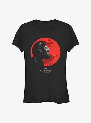 Marvel Studios' Special Presentation: Werewolf By Night Howling Blood Moon Girls T-Shirt