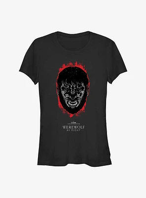 Marvel Studios' Special Presentation: Werewolf By Night Jack Russell Head Girls T-Shirt