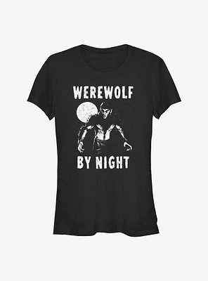 Marvel Studios' Special Presentation: Werewolf By Night Lurking Wolfman Girls T-Shirt