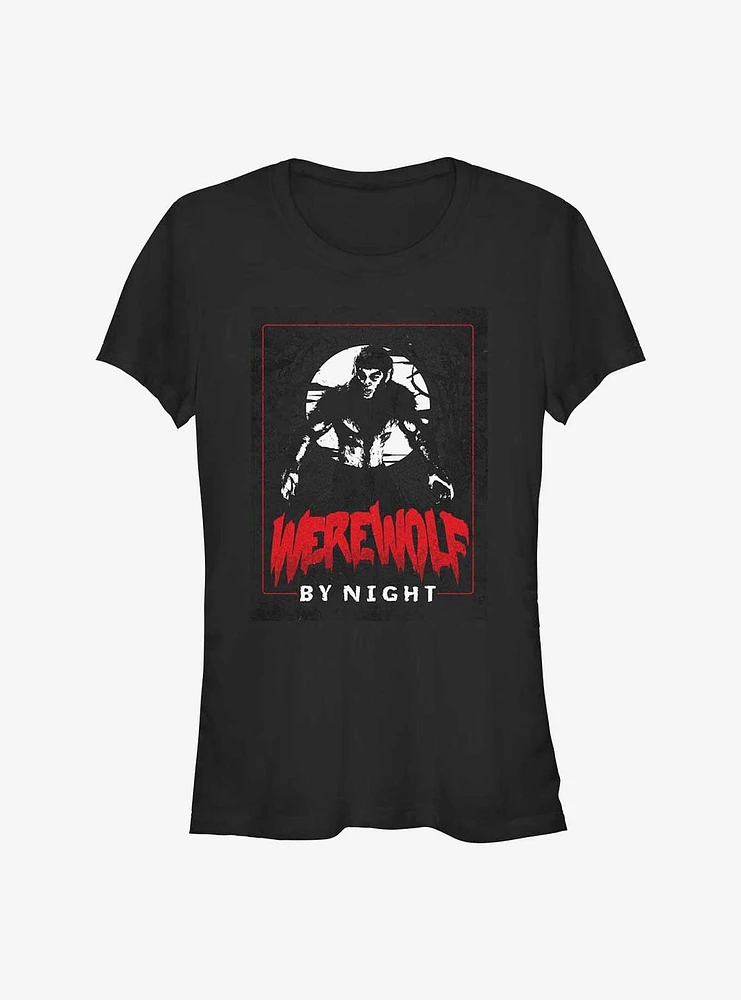 Marvel Studios' Special Presentation: Werewolf By Night Poster Girls T-Shirt