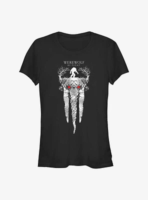 Marvel Studios' Special Presentation: Werewolf By Night Ted The Man-Thing Girls T-Shirt