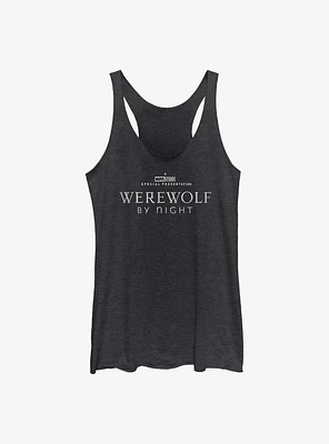 Marvel Studios' Special Presentation: Werewolf By Night Logo Girls Tank