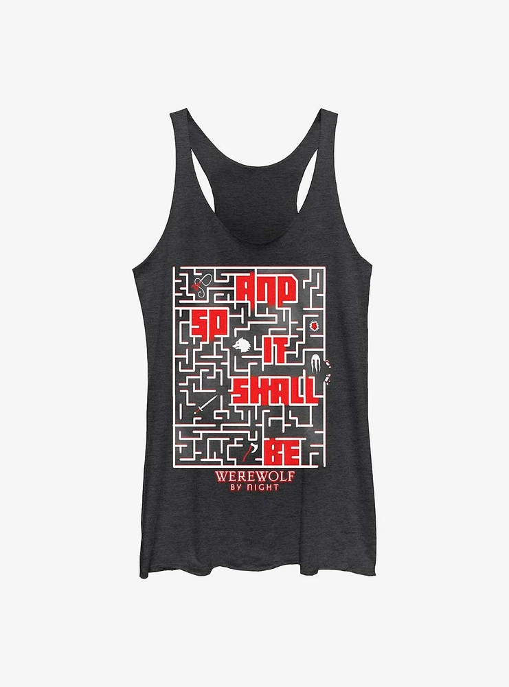 Marvel Studios' Special Presentation: Werewolf By Night And So It Shall Be Maze Girls Tank