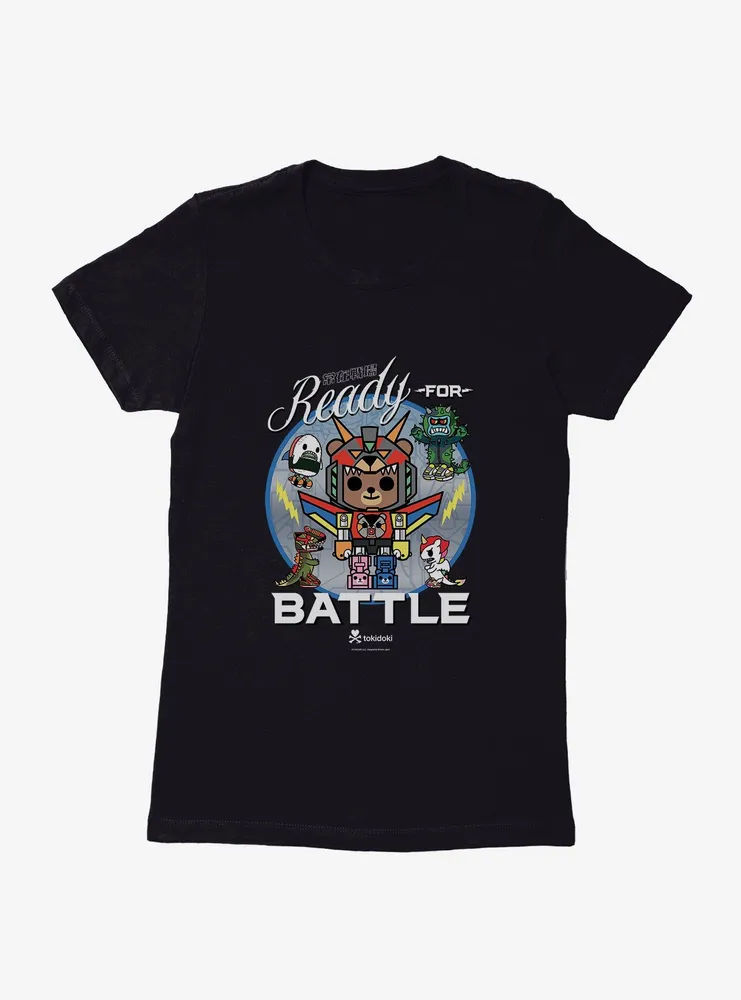 Tokidoki Ready For Battle Womens T-Shirt