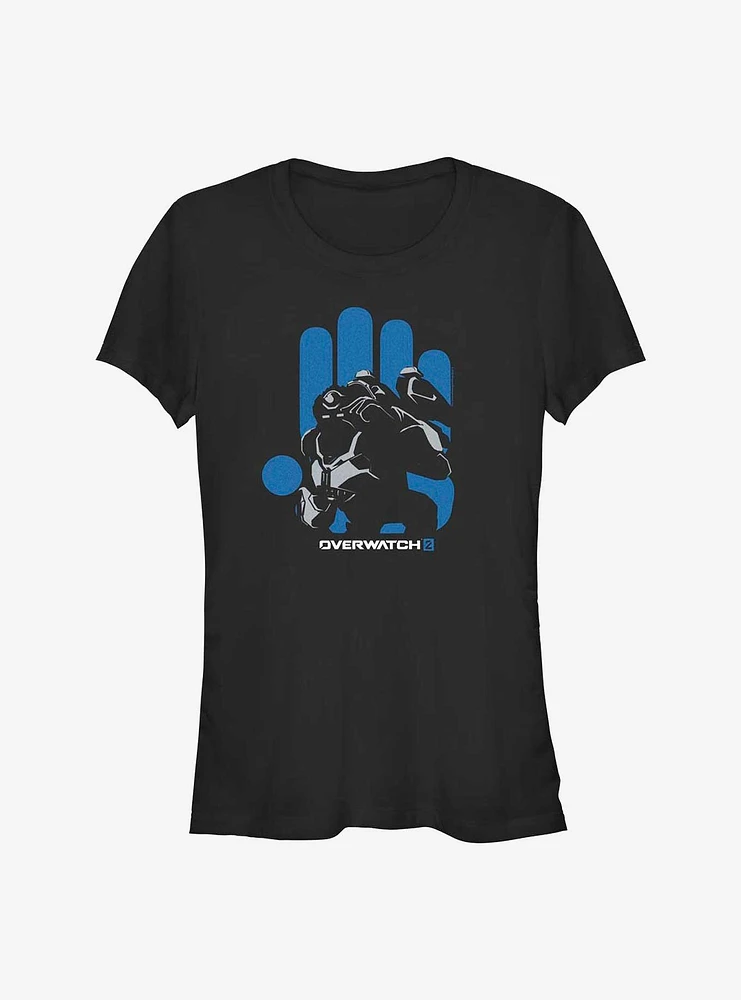 Overwatch 2 Winston Gorilla Hand Girls T-Shirt