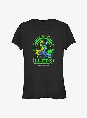 Overwatch 2 Lucio DJ Club Tours Girls T-Shirt
