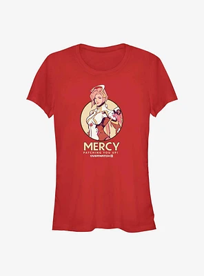 Overwatch 2 Mercy Patching You Up Girls T-Shirt