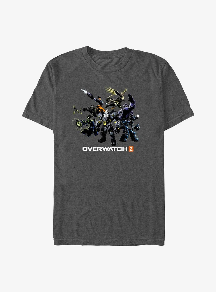 Overwatch 2 Group Action Shot T-Shirt