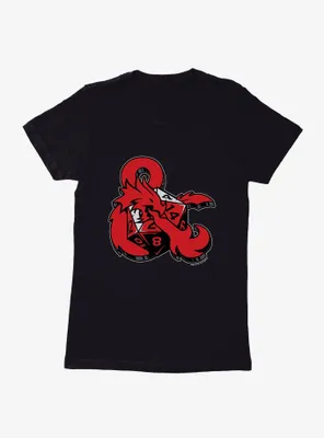 Dungeons & Dragons Ampersand Dice Womens T-Shirt