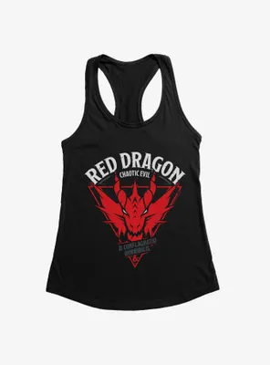Dungeons & Dragons Red Dragon Womens Tank Top