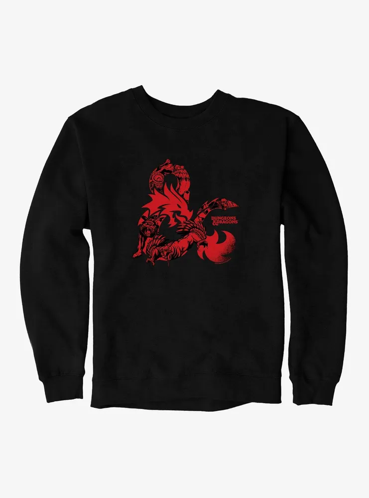 Dungeons & Dragons Red Ampersand Sweatshirt