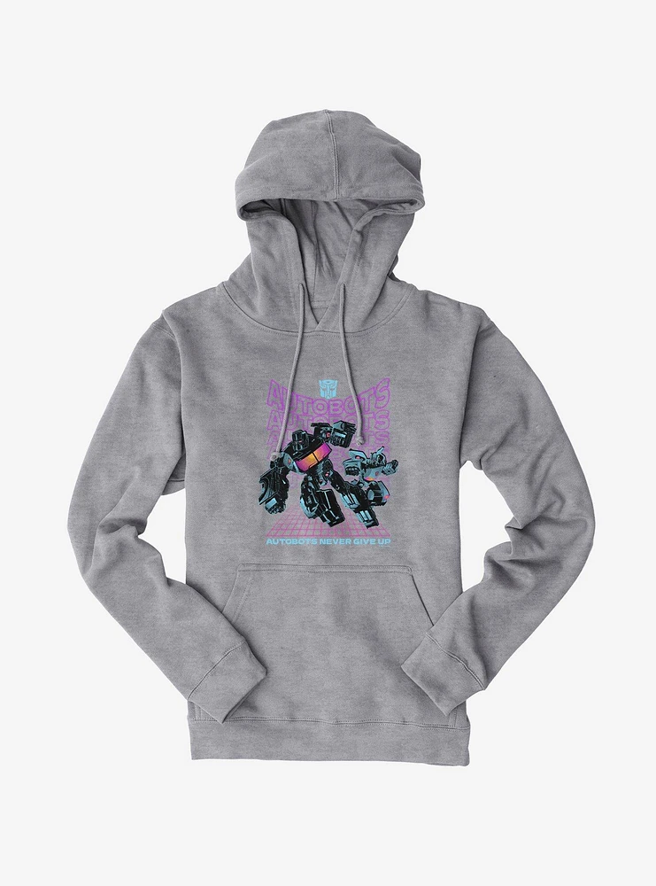Transformers Autobots Never Give Up Hoodie
