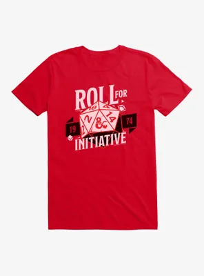 Dungeons & Dragons Roll For Initiative T-Shirt