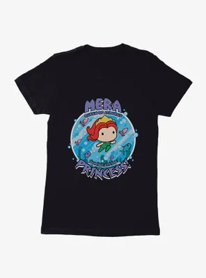 DC Comics Aquaman Chibi Queen Mera Action Womens T-Shirt