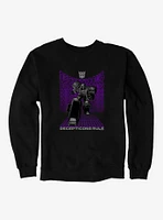 Transformers Decepticons Rule Megatron Sweatshirt