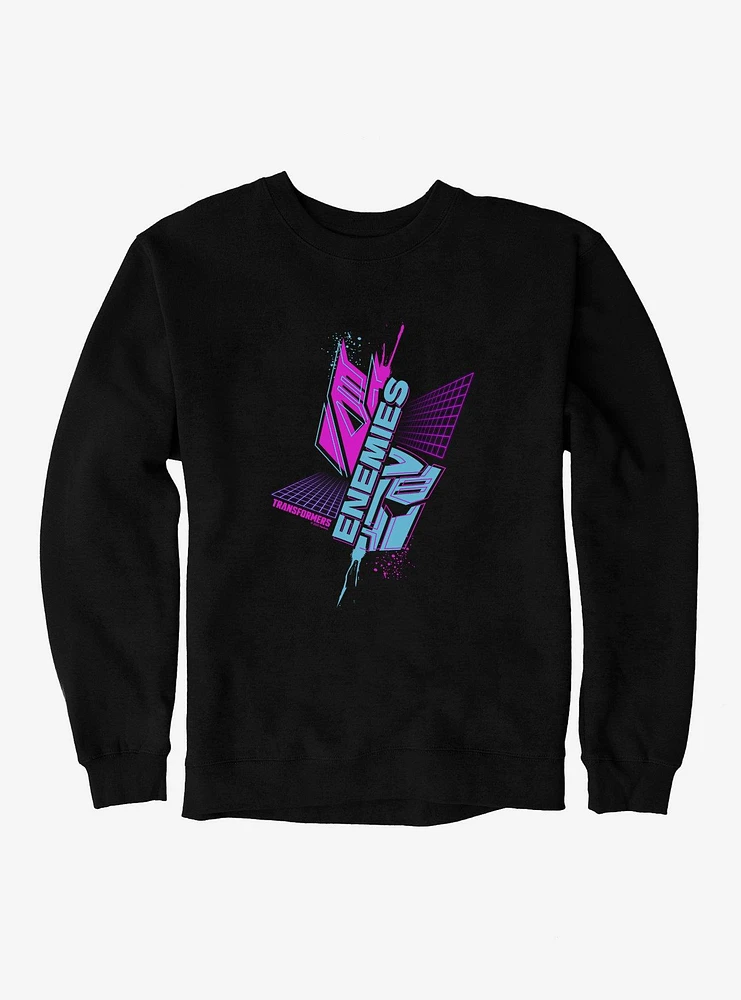 Transformers Enemies Split Sweatshirt