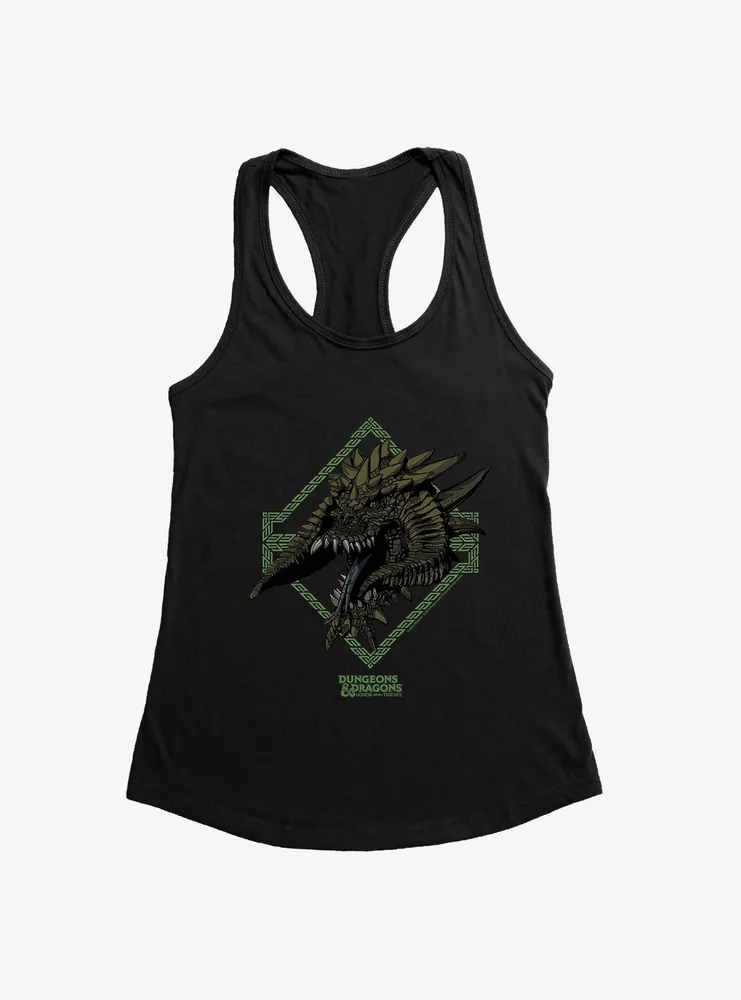 Dungeons & Dragons: Honor Among Thieves Black Dragon Womens Tank Top