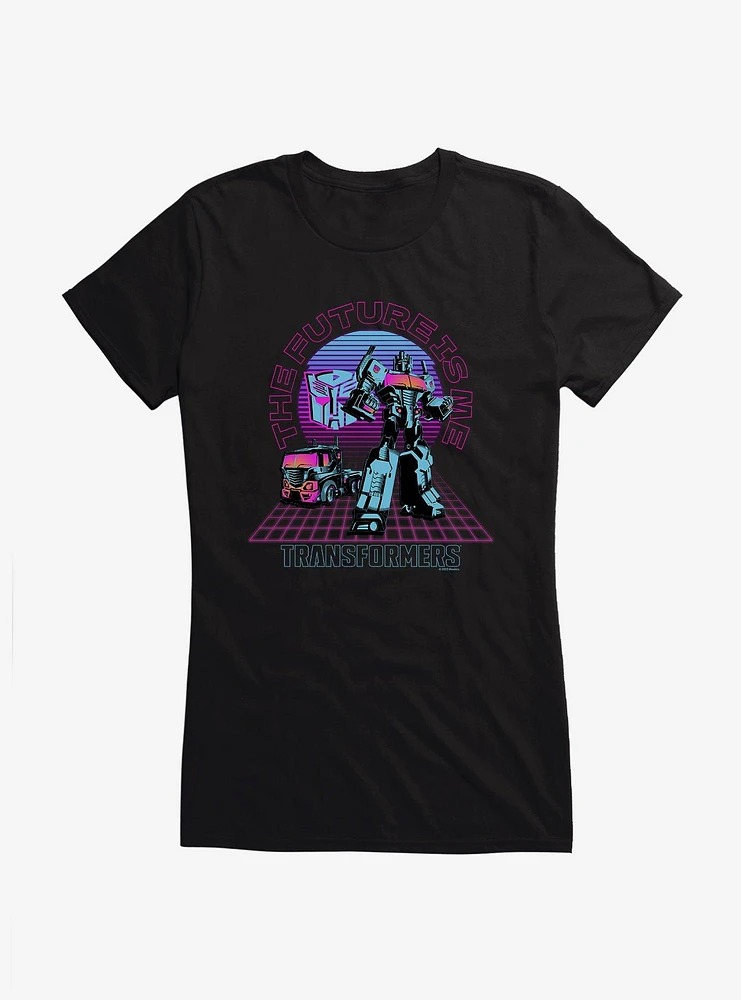 Transformers The Future Is Me Optimus Prime Girls T-Shirt