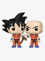 Funko Dragon Ball Z Pop! Animation Goku & Krillin Vinyl Figure Set 2023 Anime Expo Exclusive