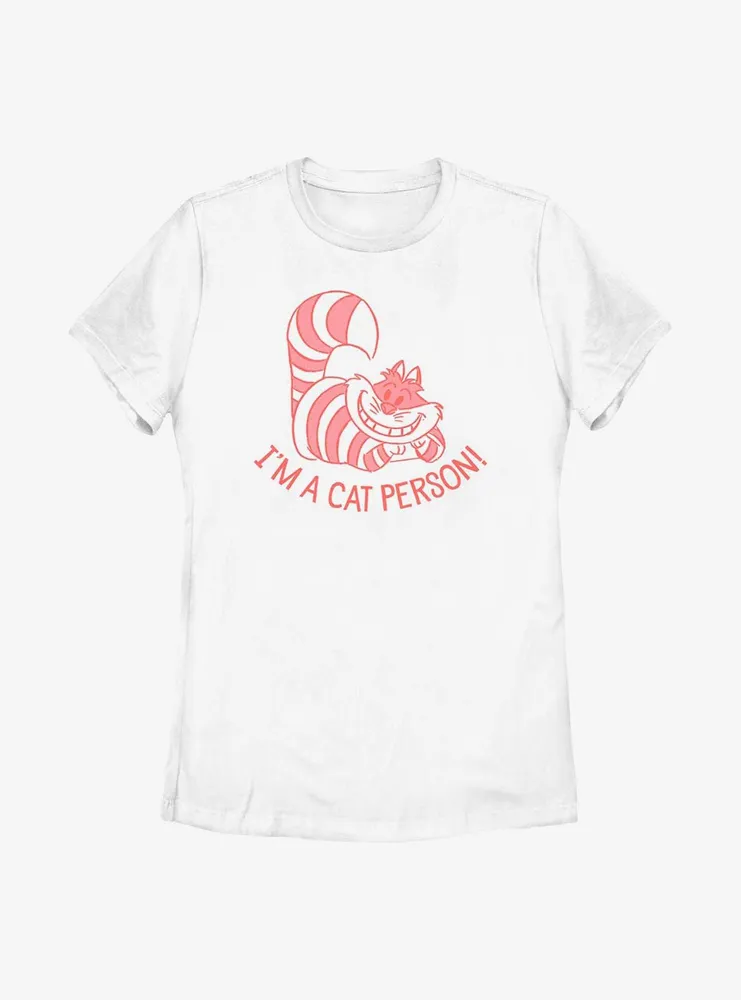 Disney Alice Wonderland Cheshire Cat Person Womens T-Shirt