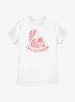 Disney Alice Wonderland Cheshire Cat Person Womens T-Shirt