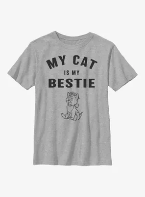 Disney Alice Wonderland Dinah Is My Bestie Youth T-Shirt