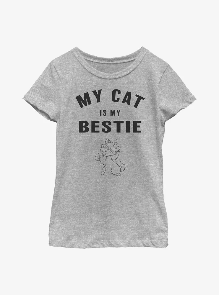 Disney The Aristocats Marie Is My Bestie Youth Girls T-Shirt