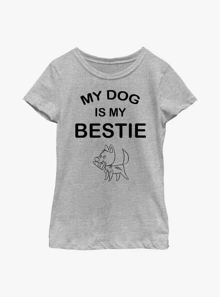 Disney Bolt Is My Bestie Youth Girls T-Shirt