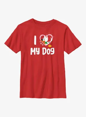 Disney Bolt Love My Dog Youth T-Shirt