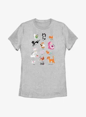 Disney Channel Cats of Womens T-Shirt