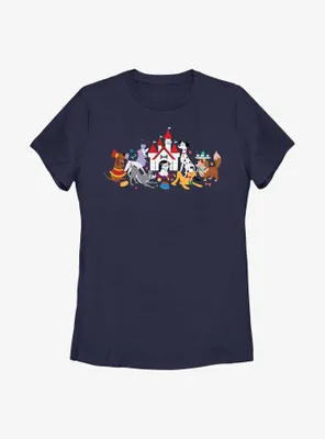 Disney Channel Dog Playground Womens T-Shirt