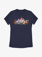 Disney Channel Dog Playground Womens T-Shirt