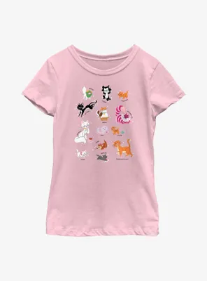 Disney Channel Cats of Youth Girls T-Shirt