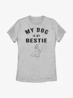 Disney Lady and the Tramp Is My Bestie Womens T-Shirt